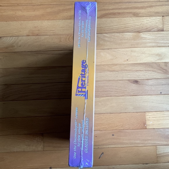 Heritage Puzzle, Ken Aunchman’s Tropical Treasure 3D Puzzle, 550 Pieces, NEW - Picture 6 of 6